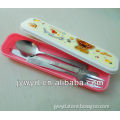 Travel stainless steel flatware set set ,spoon ,fork and knife